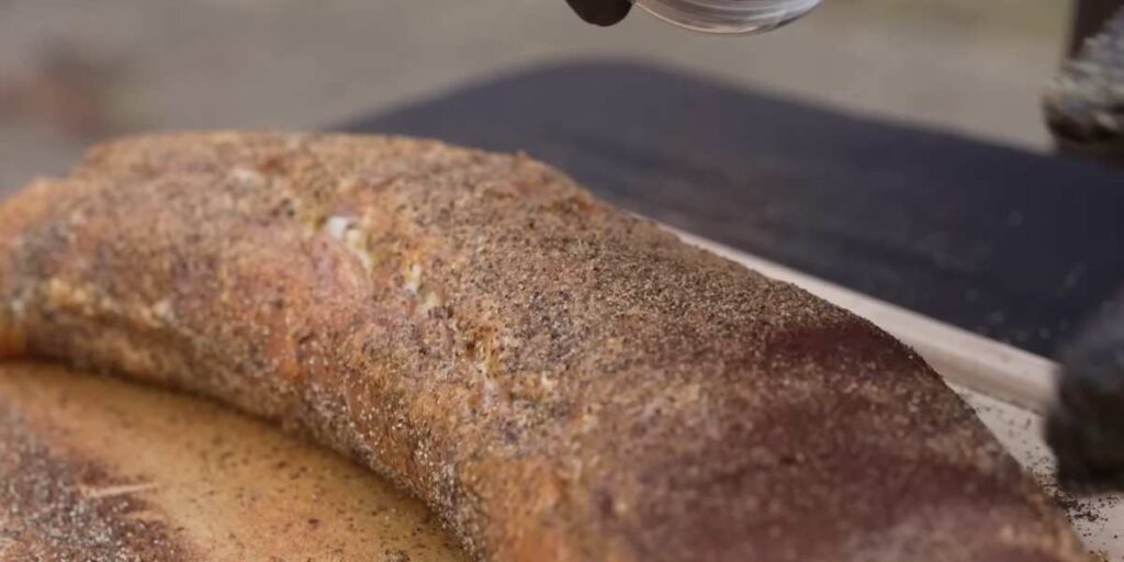 How to smoke a pork loin